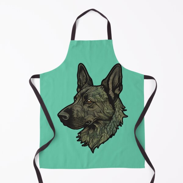 Item preview, Forest Silhouette of a Dutch Shepherd designed and sold by GoodyPaws.