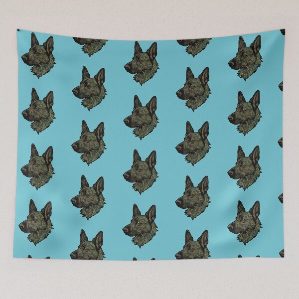 Item preview, Forest Silhouette of a Dutch Shepherd designed and sold by GoodyPaws.
