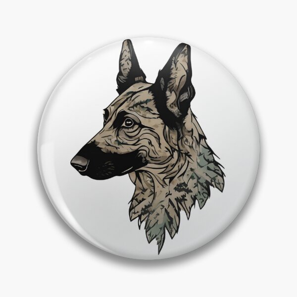 Item preview,  Forest Silhouette of a Dutch Shepherd designed and sold by GoodyPaws.