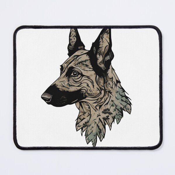 Item preview, Forest Silhouette of a Dutch Shepherd designed and sold by GoodyPaws.