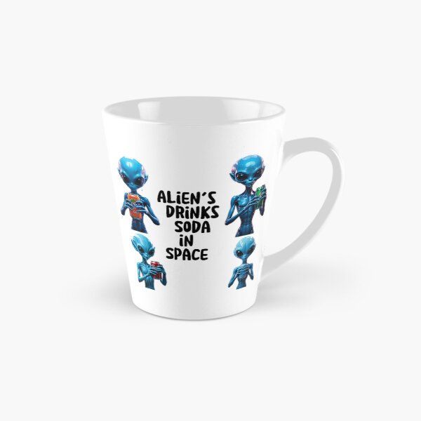 Item preview, Blue Alien's Drinks Soda In Space designed and sold by KriticalDesigns.