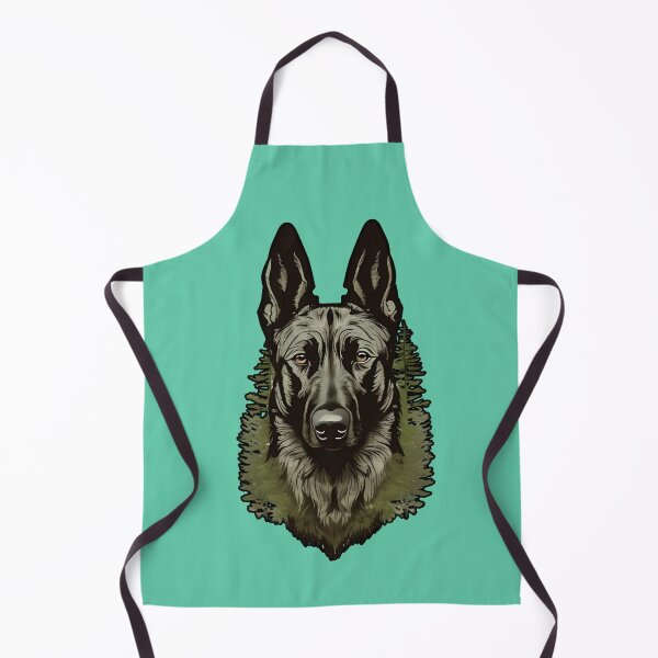 Item preview, Forest Silhouette of a Dutch Shepherd designed and sold by GoodyPaws.
