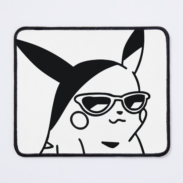 Item preview, Pikachu with glasses designed and sold by OceanStudio224.
