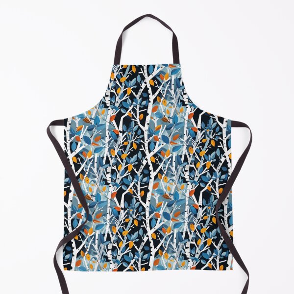 Item preview, Vibrant Birch Leaves Pattern designed and sold by ArtDzignsZA.