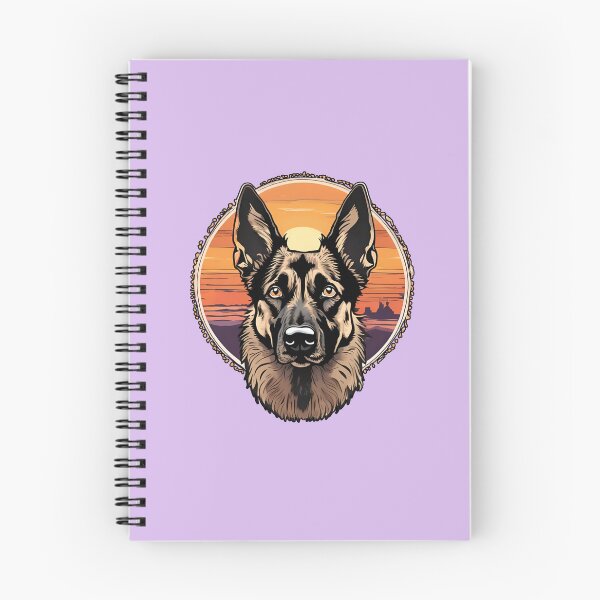 Item preview, Sunset Silhouette of a Dutch Shepherd designed and sold by GoodyPaws.