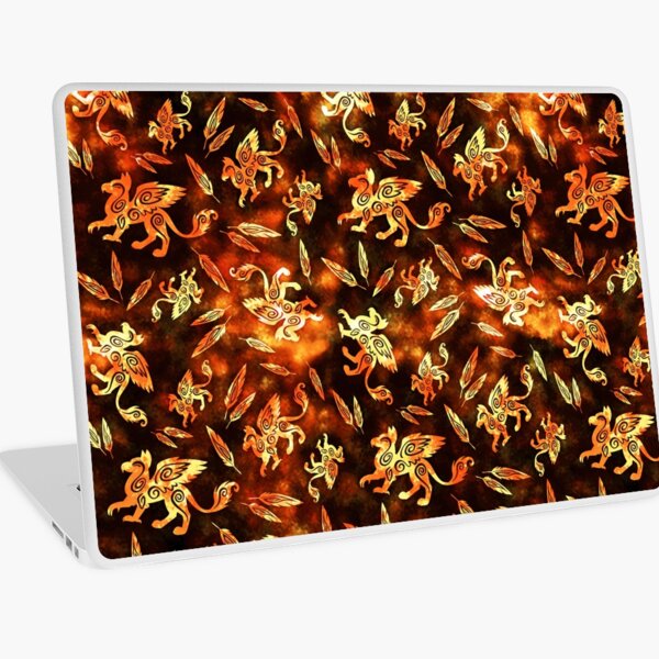 Gryphon Batik - Earth Tones Laptop Skin