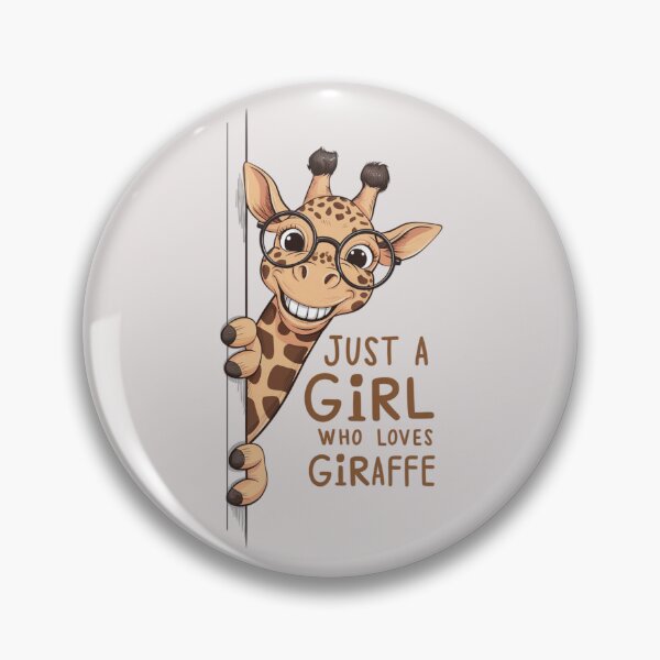 Item preview, Just A Girl Who Loves giraffe designed and sold by 123ks.