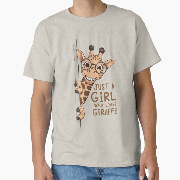 Item preview, Just A Girl Who Loves giraffe designed and sold by 123ks.