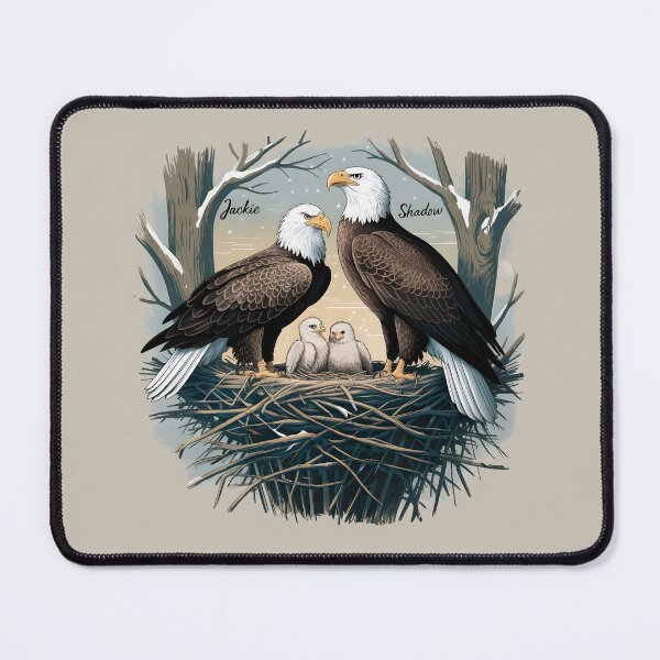 Item preview, Jackie And Shadow Bald Eagle designed and sold by AniArtPL.