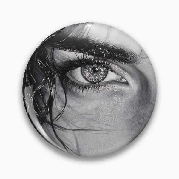 Item preview, Realistic Girl Eye Pencil Drawing designed and sold by Pencil-Art.