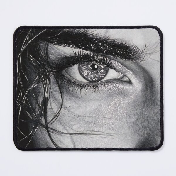 Item preview, Realistic Girl Eye Pencil Drawing designed and sold by Pencil-Art.