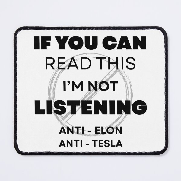 Item preview, Anti-Elon Tesla Bumper Sticker – Bold & Funny Statement Decal designed and sold by Makabas.