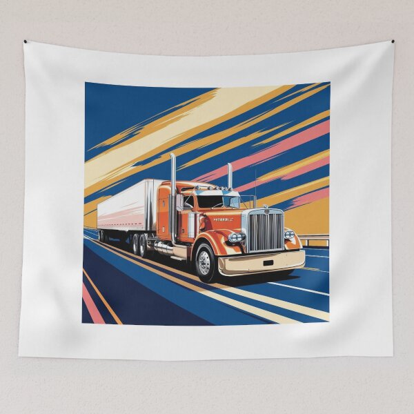 Item preview, Peterbilt Vintage Highway Run designed and sold by StyleSculpt-N.