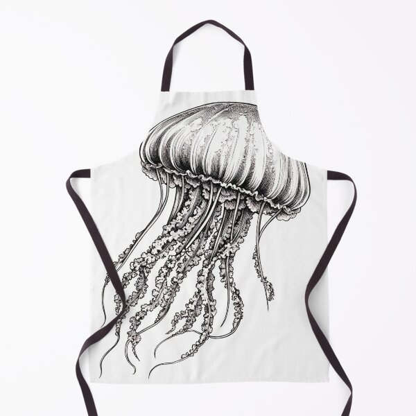 Item preview, Realistic jellyfish drawing designed and sold by Pencil-Art.