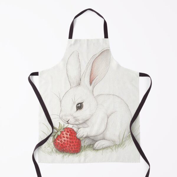 Item preview, Black and white Rabbit pencil drawing designed and sold by Pencil-Art.