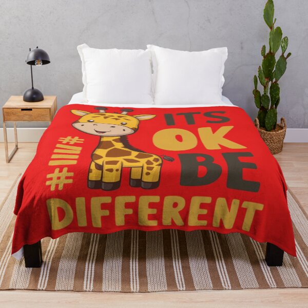 Item preview, Giraffe - Its ok be different designed and sold by 123ks.