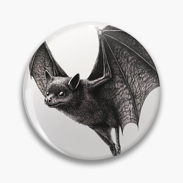 Item preview, Realistic pencil drawing of a Bat designed and sold by Pencil-Art.