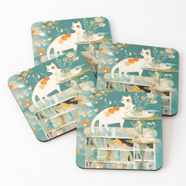 Item preview, Eyes in the Water: The Fateful Encounter of a Cat and Fish designed and sold by studio902.