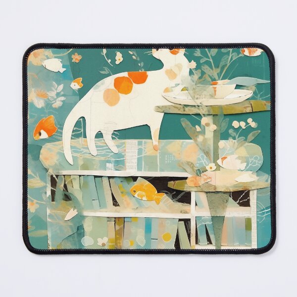 Item preview, Eyes in the Water: The Fateful Encounter of a Cat and Fish designed and sold by studio902.
