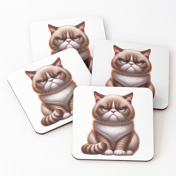 Item preview, Cute Angry Cat designed and sold by artistevt.