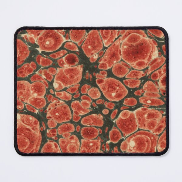 Item preview, Art by Mike marbling batik technique pattern organic ornament design designed and sold by allartbymike.