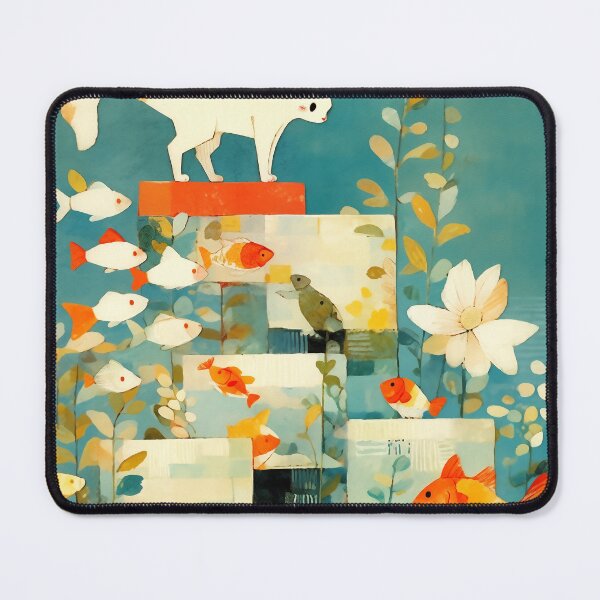 Item preview, Eyes in the Water: The Fateful Encounter of a Cat and Fish designed and sold by studio902.