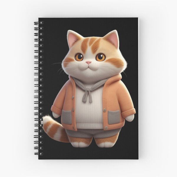 Item preview, Cute Chubby Cat in a Cozy Outfit – Stylish & Adorable Look designed and sold by Life is cat.