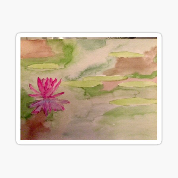 Item preview, Water lilies  designed and sold by Jill Midthune.
