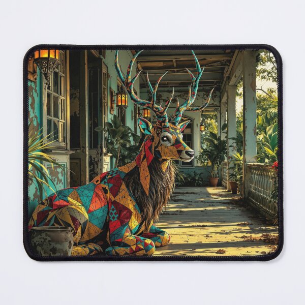 Item preview, Stag at Day's End designed and sold by HabitableMoons.