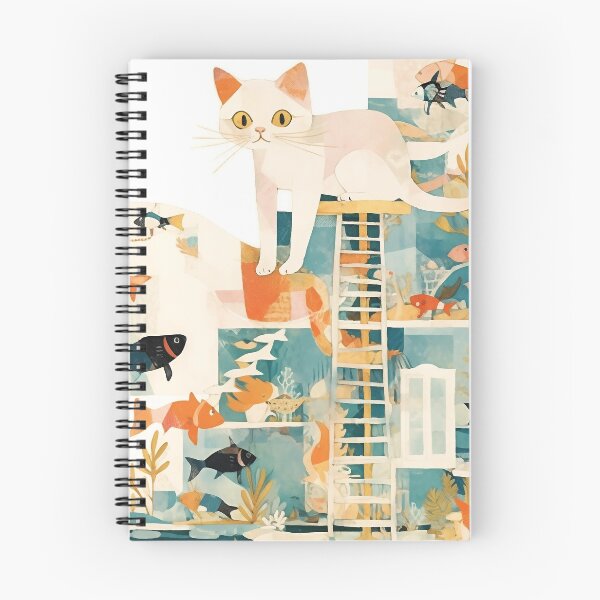 Item preview, Eyes in the Water: The Fateful Encounter of a Cat and Fish designed and sold by studio902.