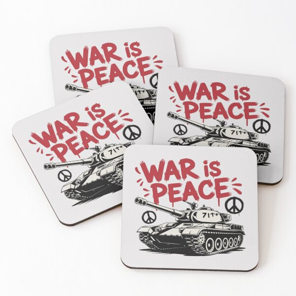 Item preview, Banksy Style Tank - War is peace designed and sold by 123ks.