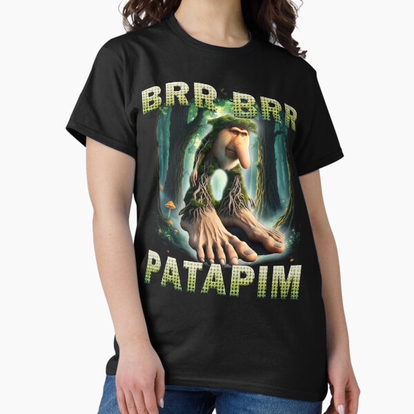 Artikel-Vorschau von Brr Brr Patapim Lustiges italienisches Brainrot Meme, designt und verkauft von MemishDesign.