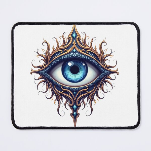 Item preview, spiritual art, nazar evil eye energy protection designed and sold by nicnacc.