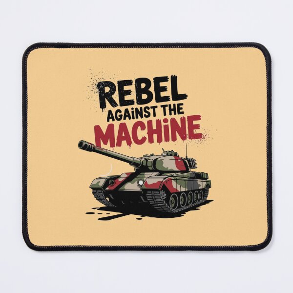 Item preview, Tank - Rebel against the machine designed and sold by 123ks.