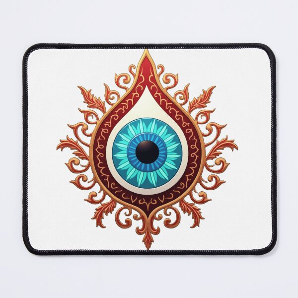 Item preview, spiritual art, evil eye energy protection nazar designed and sold by nicnacc.