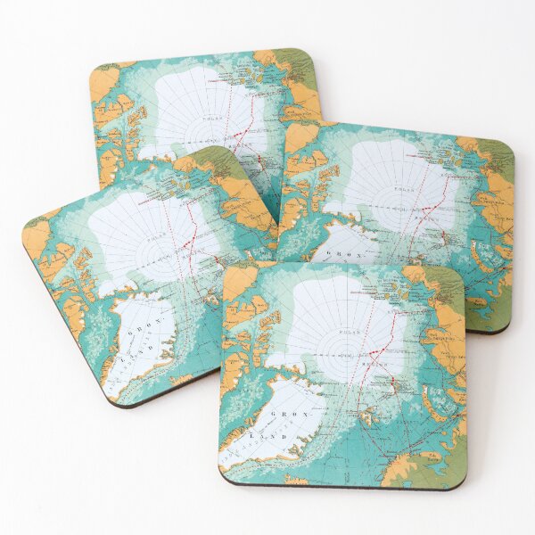 Item preview, Map of Fridtjof Nansen's Polar expedition designed and sold by 19th Century in Color.