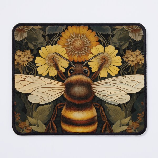Item preview, William Morris Bee and Flower Art designed and sold by MidCenturyStore.