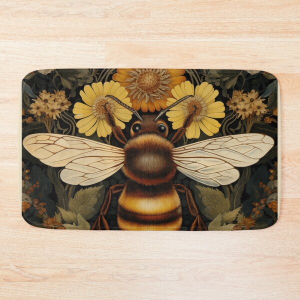 Item preview, William Morris Bee and Flower Art designed and sold by MidCenturyStore.