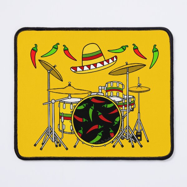 Item preview, Cinco De Mayo Drums Drummer Mexican Musician designed and sold by doodlerob.