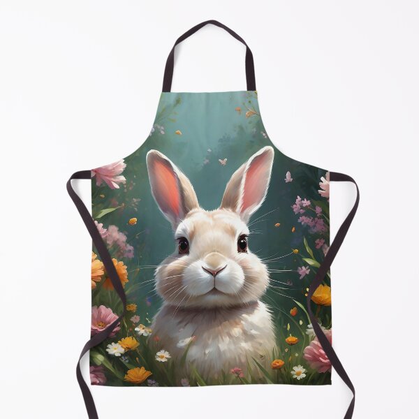 Item preview, A bunny surrounded with a flowers designed and sold by Jasna Dragun.