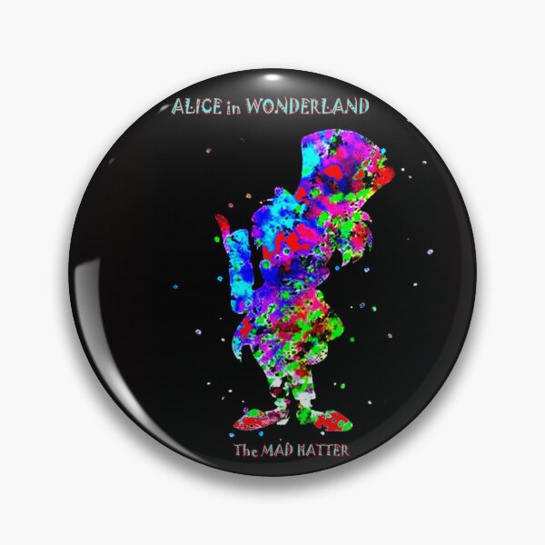 Item preview, Alice in Wonderland : Abstract Colorful Surreal Mad Hatter Print designed and sold by posterbobs.