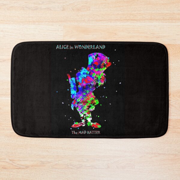 Item preview, Alice in Wonderland : Abstract Colorful Surreal Mad Hatter Print designed and sold by posterbobs.