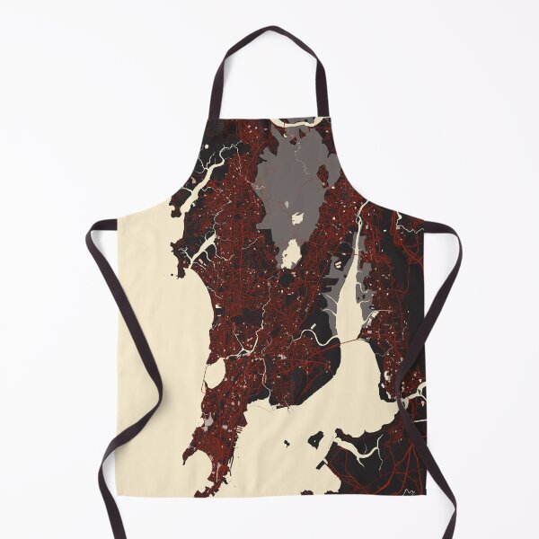 Item preview, Mumbai City Map of India - Vector designed and sold by deMAP.