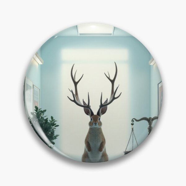 Item preview, Jackalope Libra with Potted Ficus designed and sold by HabitableMoons.