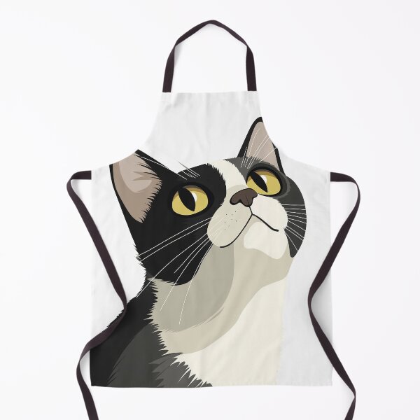 Item preview, Serene Gaze: Black Cat Reflecting the Night Sky designed and sold by studio902.