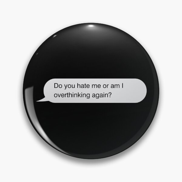 Item preview, iPhone text bubble message style - Anxiety and Overthinking designed and sold by mimiscreativity.