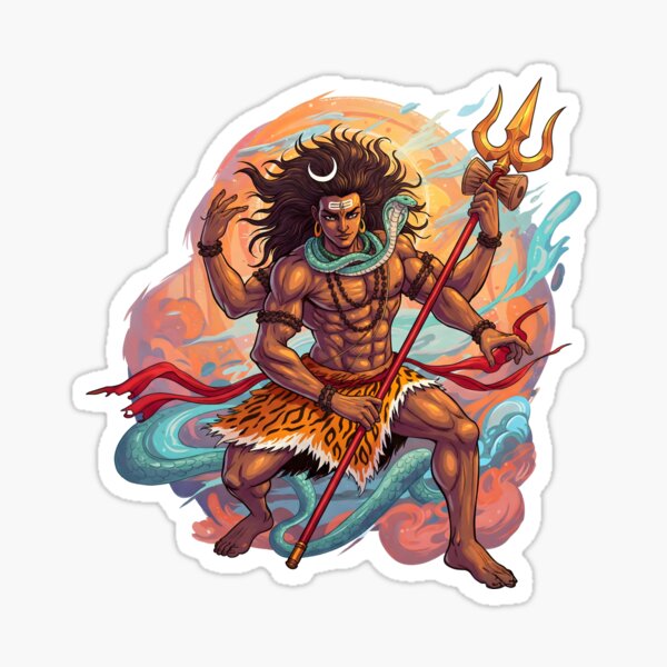 Item preview, Lord Shiva, Hindu God, Trimurti designed and sold by Arsumran.