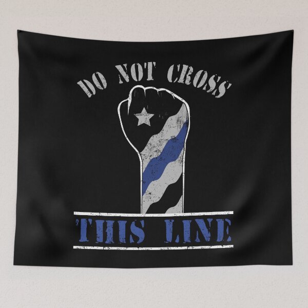Item preview, Do Not Cross This Line Fist designed and sold by shoppzee.