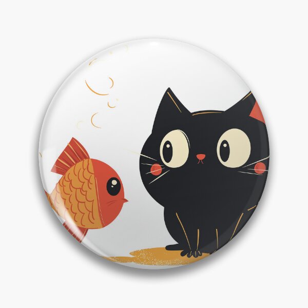 Item preview, Encounter on the Surface: The Fateful Moment of a Cat and Fish designed and sold by studio902.