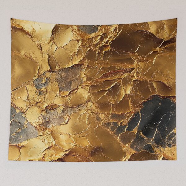 Item preview, Gold foil surface #11 designed and sold by Jirka Svetlik, Studio Illuvision.